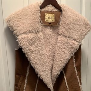 YMI Faux Suede Vest